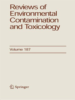 cover image of Reviews of Environmental Contamination and Toxicology 187
